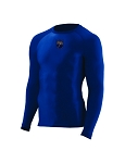 NORFOLK BLUES BADGER PRO COMPRESSION LONG SLEEVE CREW